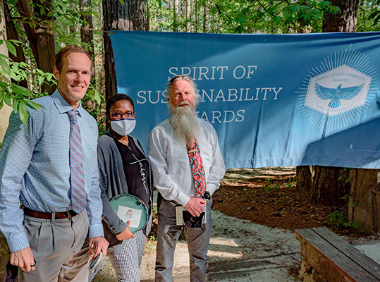 Counseling and Psychological Services receives 2021 Sustainability Award