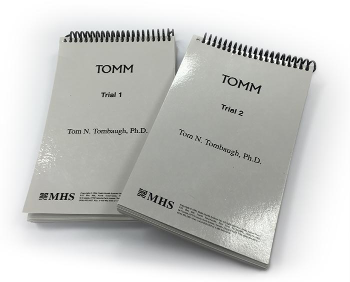 TOMM Testing materials